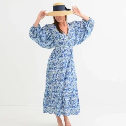 Pomegranate Inc Amaranth Blue Everywhere Dress^ Everyday Dresses