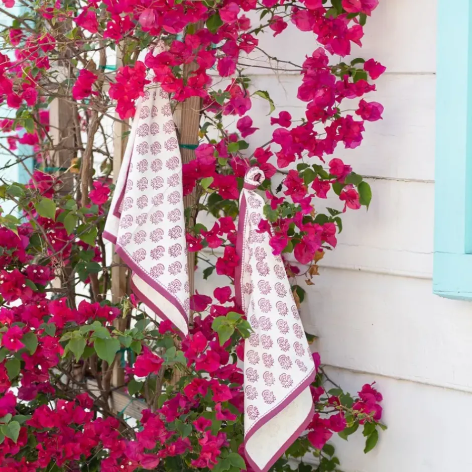 Pomegranate Inc Anika Fuchsia Napkin | Set of 4^ Napkins
