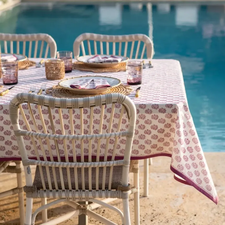 Pomegranate Inc Anika Fuchsia Tablecloth^ Tablecloths