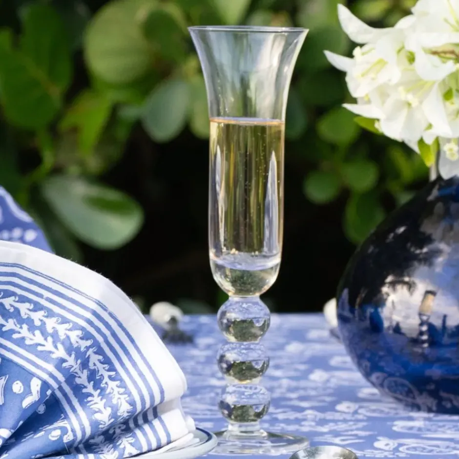 Pomegranate Inc Bauble Barware Flute Glass | Set of 4^ Glassware & Barware