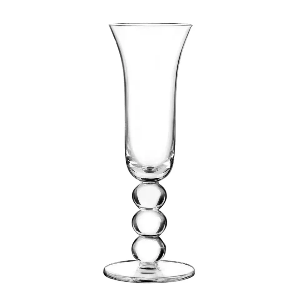 Pomegranate Inc Bauble Barware Flute Glass | Set of 4^ Glassware & Barware