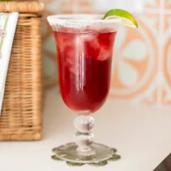 Pomegranate Inc Bauble Barware Margarita Glass | Set of 4^ Glassware & Barware