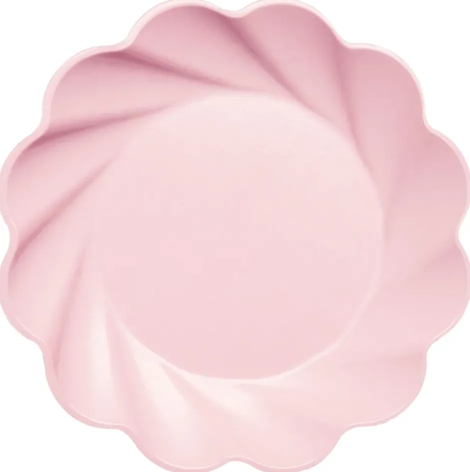 Pomegranate Inc Blush Simply Eco Plates | Set of 8^ Dinnerware
