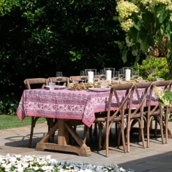 Pomegranate Inc Bohemian Floral Dusty Rose Tablecloth^ Tablecloths