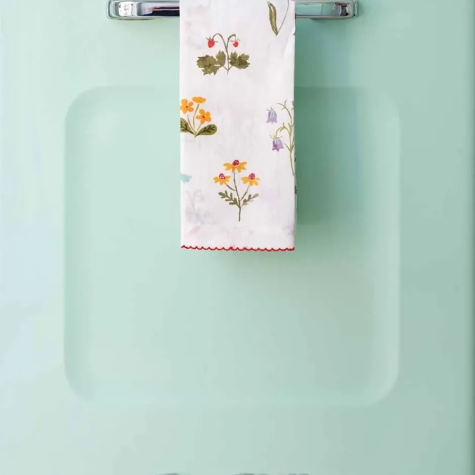 Pomegranate Inc Botanical Garden Linen Fingertip Towels | Set of 2^ Tea Towels