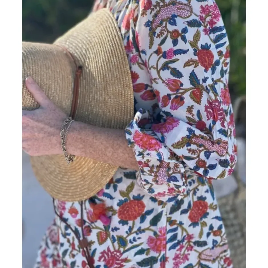 Pomegranate Inc Cabana Garden Long Sleeve Flounce Dress^ Everyday Dresses
