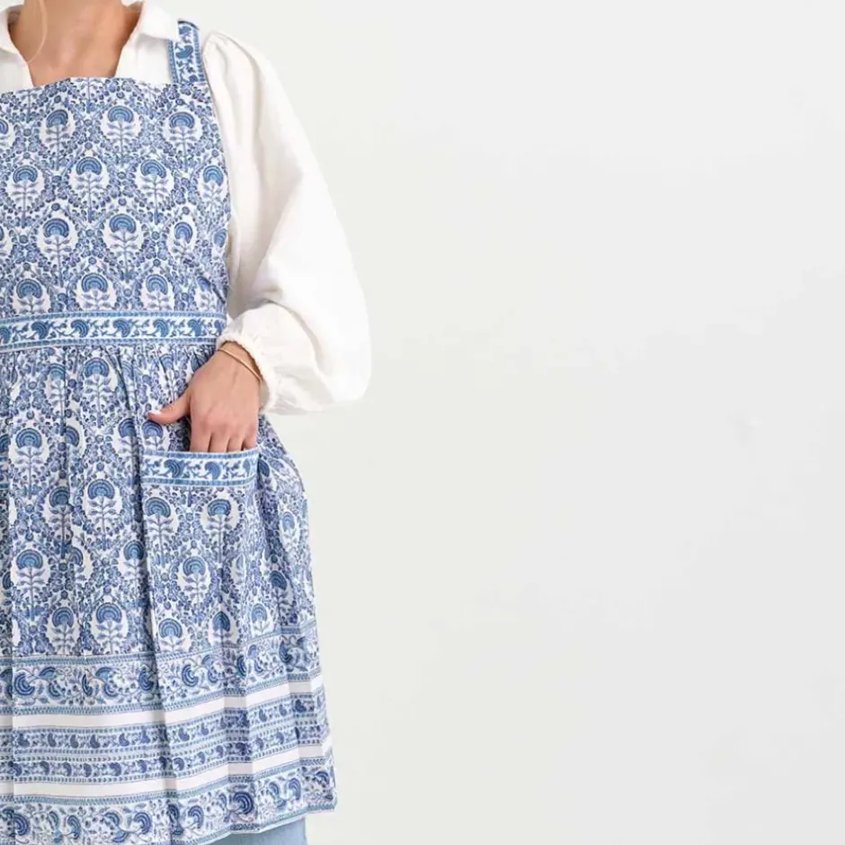 Pomegranate Inc Caroline Blue Apron^ Aprons