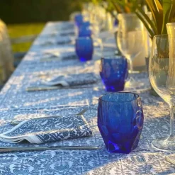 Pomegranate Inc Caroline Blue Tablecloth^ Tablecloths