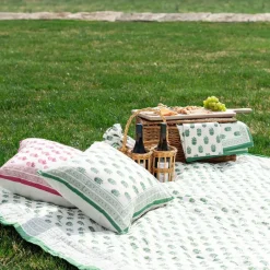 Pomegranate Inc Chardonnay Pillow Cover^ Quilts, Pillows & Throws