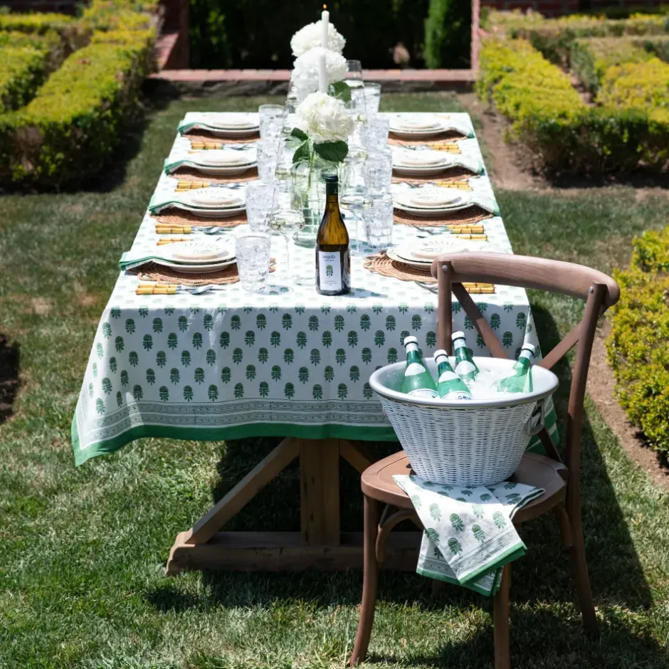 Pomegranate Inc Chardonnay Tablecloth^ Tablecloths