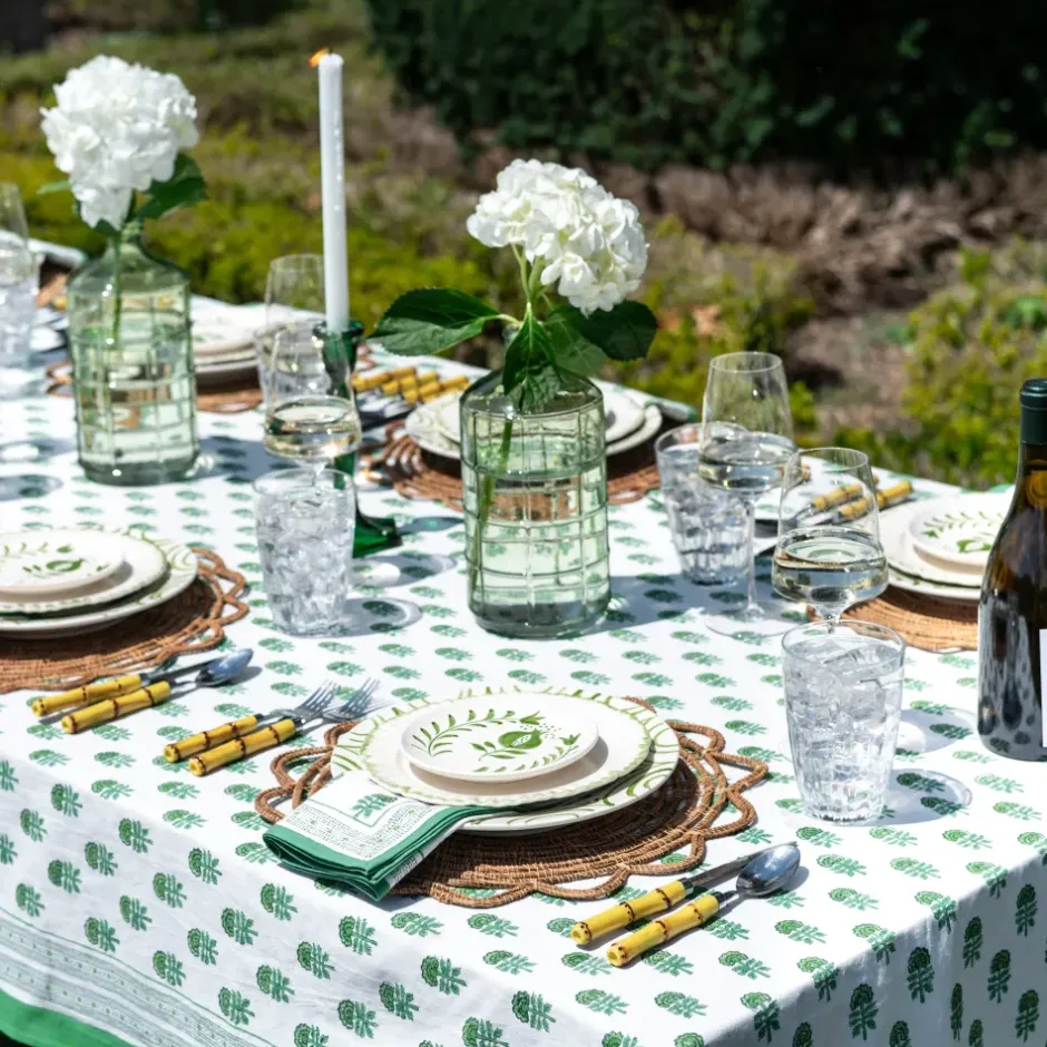 Pomegranate Inc Chardonnay Tablecloth^ Tablecloths