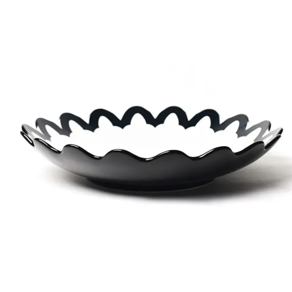 Pomegranate Inc Coton Colors Arabesque Scalloped Pasta Bowl^ Dinnerware