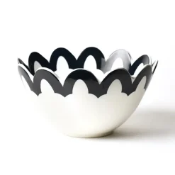 Pomegranate Inc Coton Colors Arabesque Scalloped Bowl^ Dinnerware
