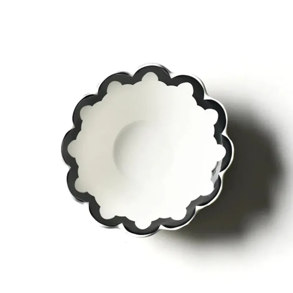 Pomegranate Inc Coton Colors Arabesque Scalloped Bowl^ Dinnerware
