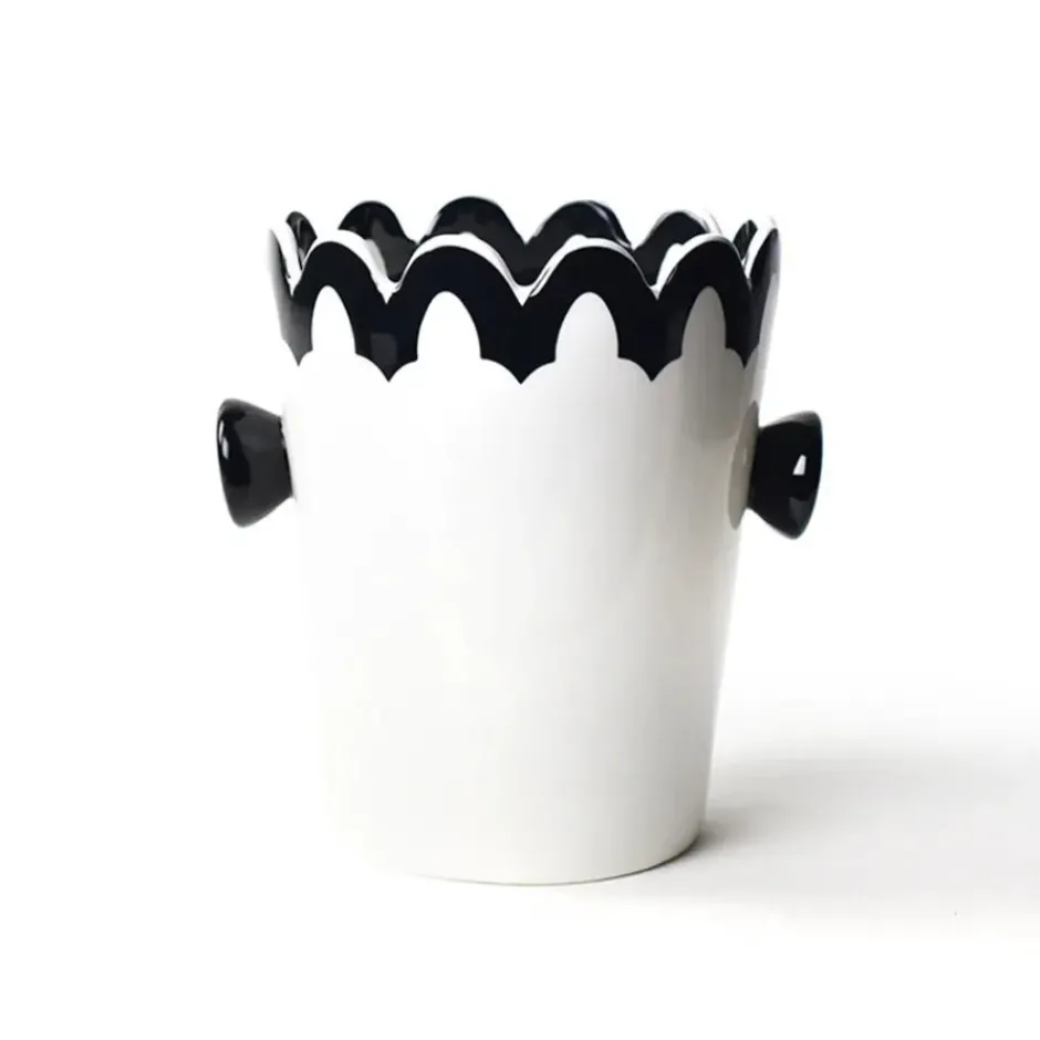 Pomegranate Inc Coton Colors Arabesque Scalloped Ice Bucket^ Serveware