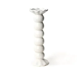 Pomegranate Inc Coton Colors Signature Ruffle Knobbed Candle Holder^ Candle Holders, Vases & Lamps