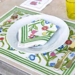 Pomegranate Inc Emma Placemat | Set of 4^ Printed Placemats