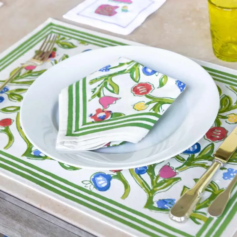 Pomegranate Inc Emma Placemat | Set of 4^ Printed Placemats