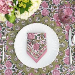 Pomegranate Inc Fern Woven Doodles Placemat | Set of 4^ Woven Placemats