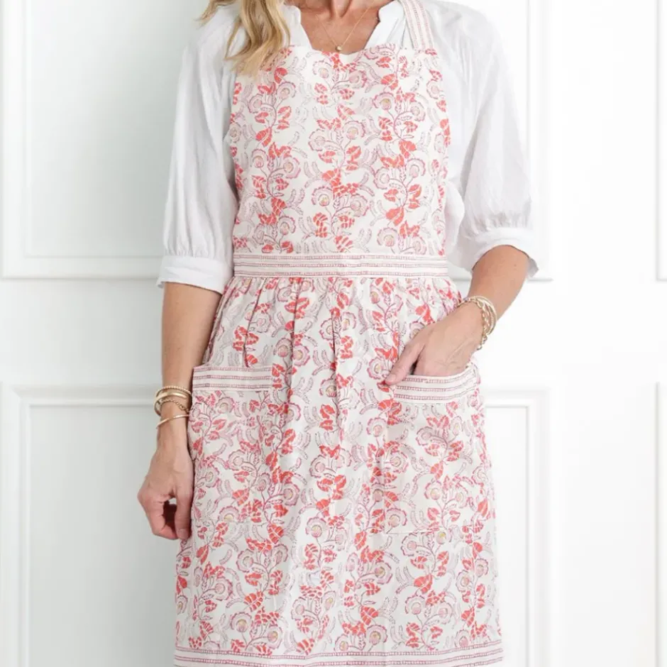 Pomegranate Inc Gardenia Vine Berry Apron^ Aprons