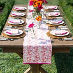 Pomegranate Inc Gardenia Vine Berry Table Runner^ Table Runners