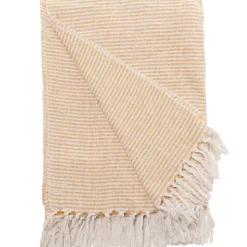 Pomegranate Inc Golden Rod Woven Throw^ Quilts, Pillows & Throws