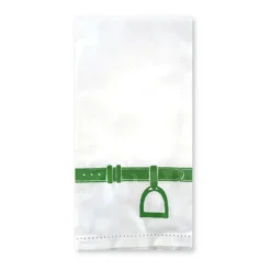 Pomegranate Inc Green Stirrup Tea Towel | Set of 2^ Tea Towels