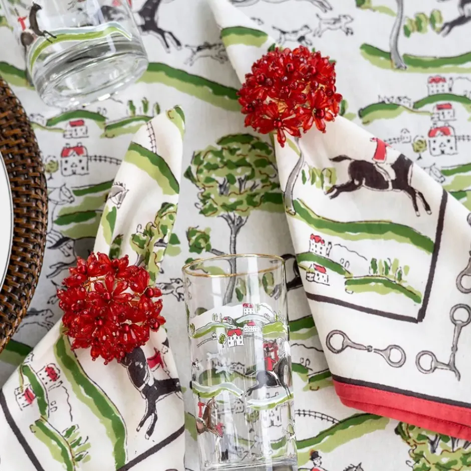 Pomegranate Inc Hunt Scene Napkins^ Napkins