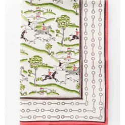 Pomegranate Inc Hunt Scene Tablecloth^ Tablecloths