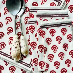 Pomegranate Inc India Hicks Carnations Napkins^ Napkins