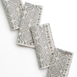 Pomegranate Inc India Hicks Home Medals & Mustaches Napkins | Set of 4^ Napkins