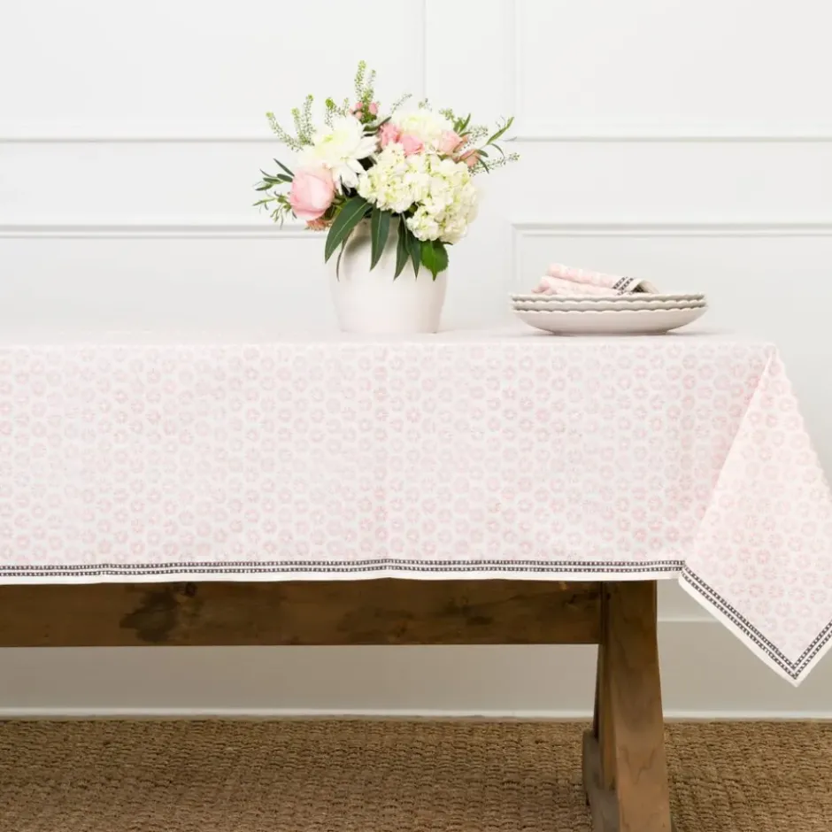 Pomegranate Inc India Hicks Home Mini Sea Biscuit Blush Tablecloth^ Tablecloths