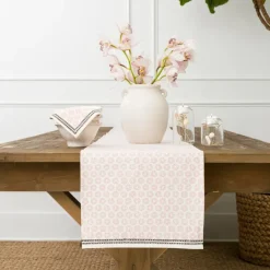 Pomegranate Inc India Hicks Home Mini Sea Biscuit Blush Table Runner^ Table Runners