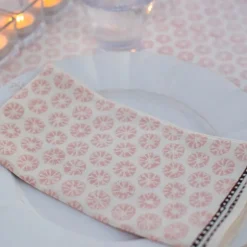 Pomegranate Inc India Hicks Home Mini Sea Biscuit Blush Napkins^ Napkins
