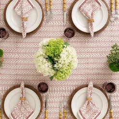 Pomegranate Inc India Hicks Home Palm Avenue Blush Tablecloth^ Tablecloths