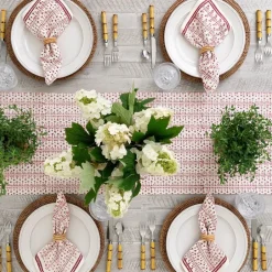 Pomegranate Inc India Hicks Home Palm Avenue Blush Table Runner^ Table Runners