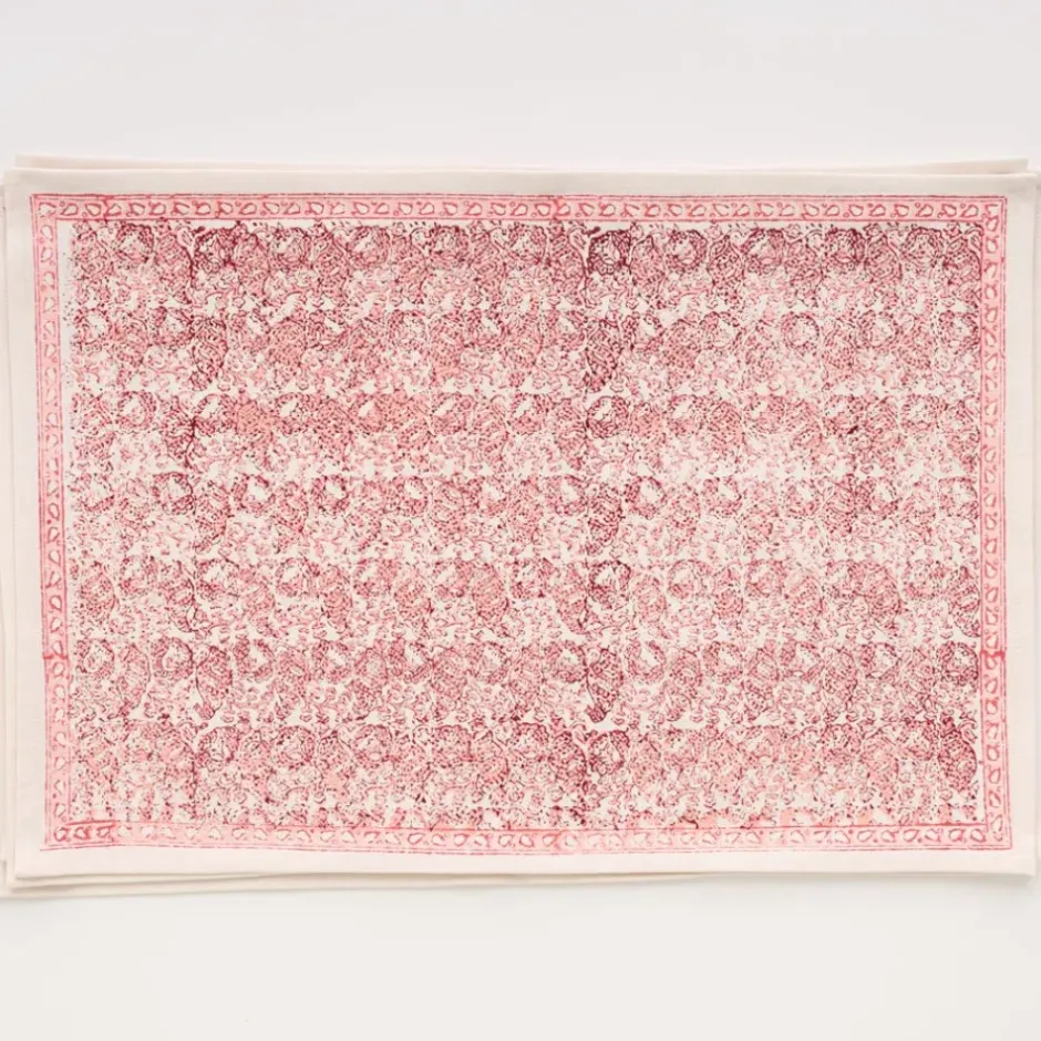 Pomegranate Inc India Hicks Home Seashell Blush Placemat | Set of 4^ Printed Placemats