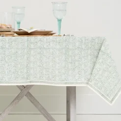 Pomegranate Inc India Hicks Home Seashell Seafoam Tablecloth^ Tablecloths