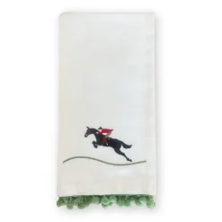 Pomegranate Inc Jumping Horse Tea Towel | Set of 2^ Tea Towels