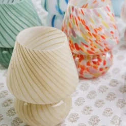 Pomegranate Inc Latte Joyful Lamp^ Candle Holders, Vases & Lamps