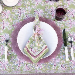 Pomegranate Inc Lavender Woven Cloud Placemat | Set of 4^ Woven Placemats