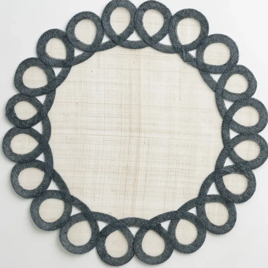 Pomegranate Inc Lead Woven Doodles Placemat | Set of 4^ Woven Placemats