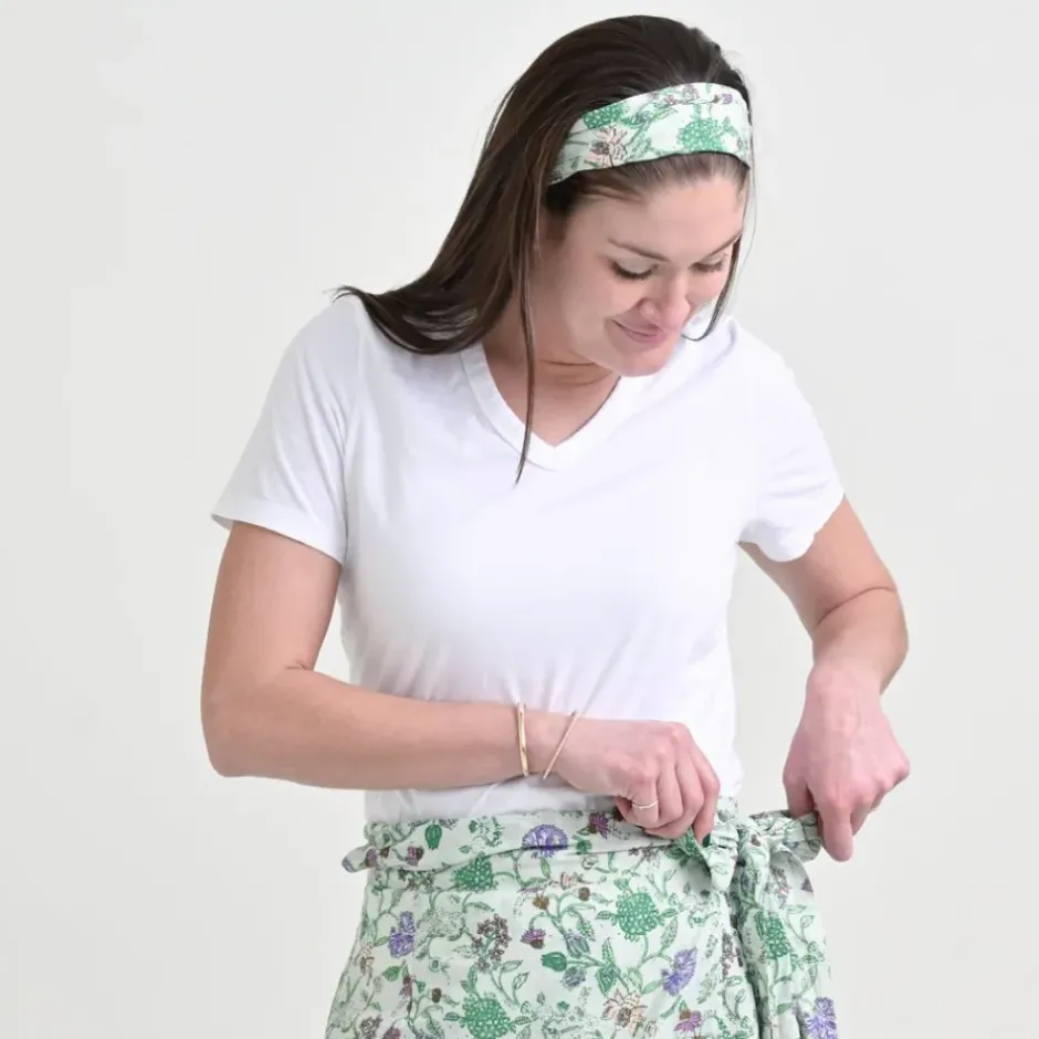 Pomegranate Inc Mila Floral Emerald Headband^ Loungewear & Accessories
