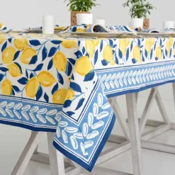 Pomegranate Inc Mod Lemon Tablecloth^ Tablecloths