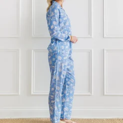 Pomegranate Inc Morning Meadow Blue Pajama Set^ Loungewear & Accessories