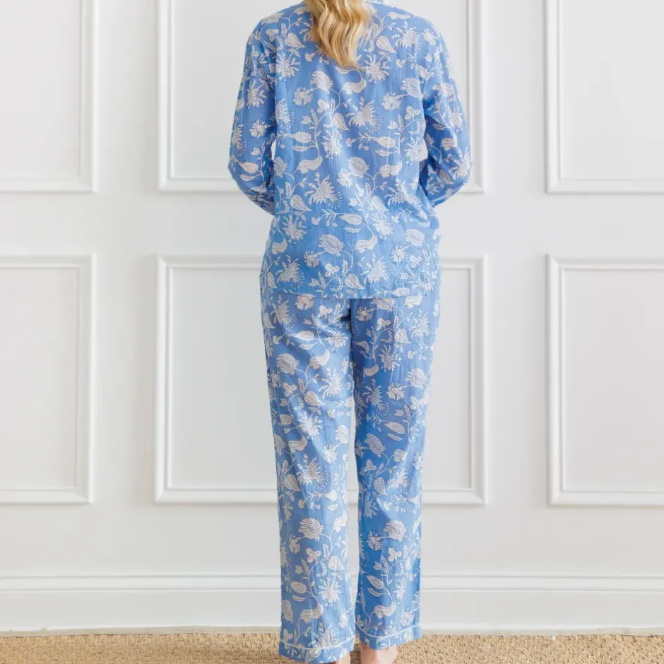 Pomegranate Inc Morning Meadow Blue Pajama Set^ Loungewear & Accessories