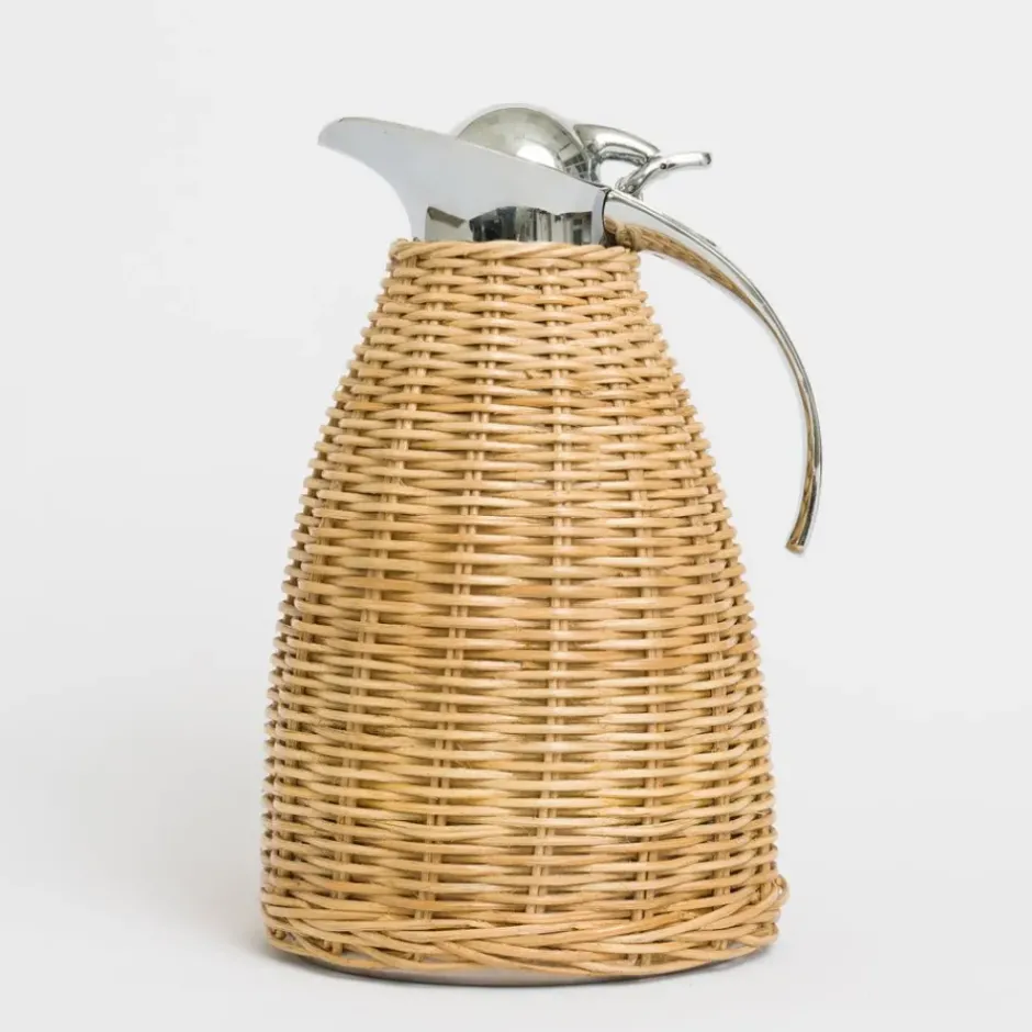 Pomegranate Inc Natural Wicker Thermos^ Serveware|Rattan, Wicker & Bamboo