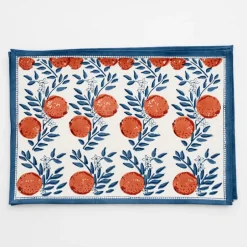 Pomegranate Inc Orange Grove Placemat | Set of 4^ Printed Placemats