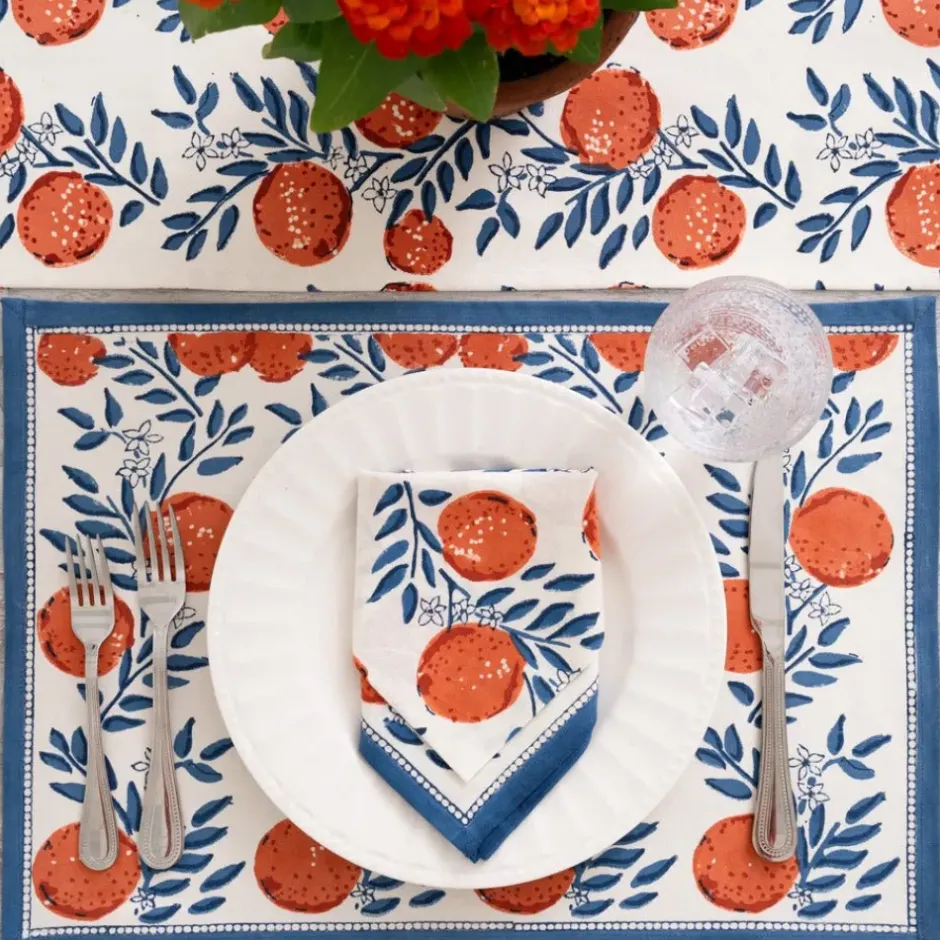 Pomegranate Inc Orange Grove Placemat | Set of 4^ Printed Placemats
