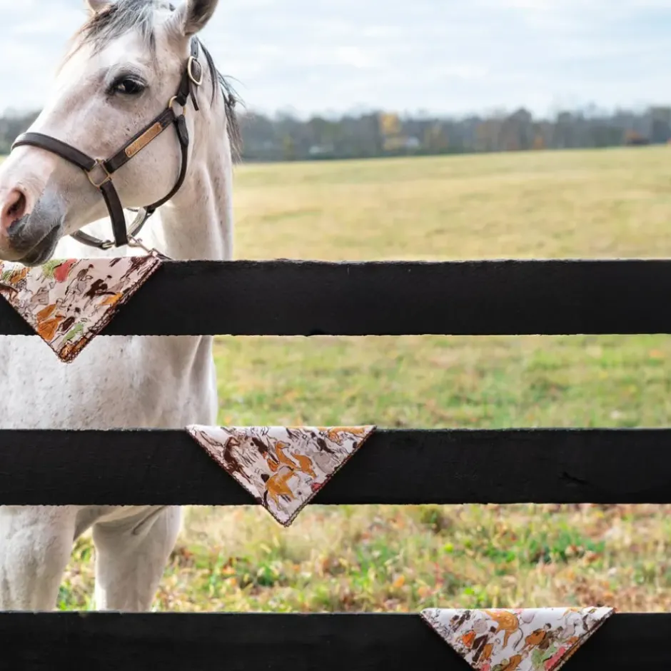 Pomegranate Inc Paddock Scene Linen Napkin^ Napkins